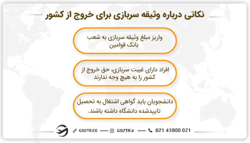 نکاتی درباره وثیقه خروج از کشور