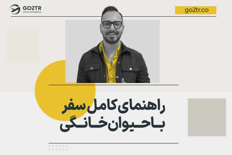 راهنمای کامل سفر با حیوان خانگی
