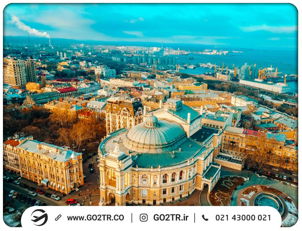 شهر اودسا، چهارمین شهر پرجمعیت اوکراین