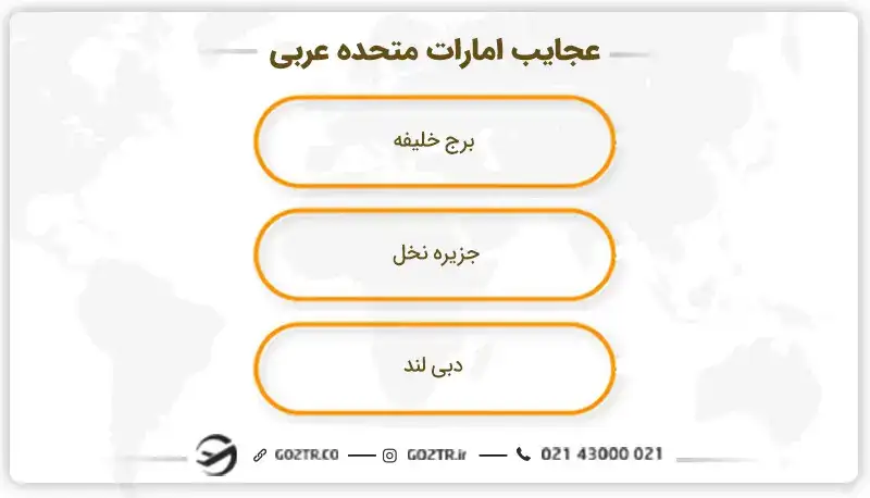 عجایب امارات متحده عربی