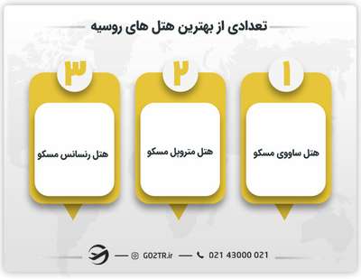 تعدادی از بهترین هتل های روسیه