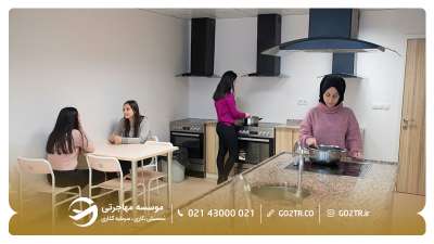 نمایی از خوابگاه دانشگاه حاجت تپه