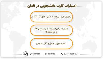 امتیازات کارت دانشجویی در آلمان