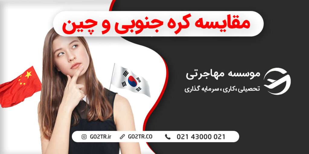 مقایسه کره جنوبی و چین