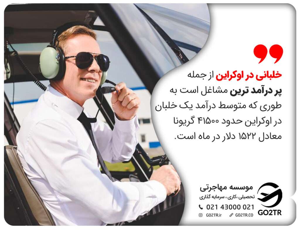 درآمد خلبانی در اوکراین