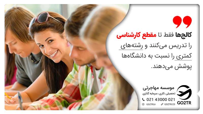 شرایط تحصیل در کالج های کانادا