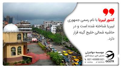 خلاصه ای از جغرافیای لیبریا
