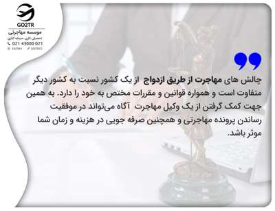 وکیل مهاجرت به اروپا و ازدواج در خارج