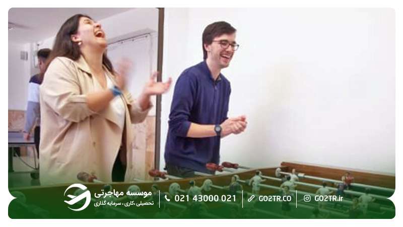 فضاها و امکانات خوابگاه هرناندو کولین دانشگاه سویا اسپانیا