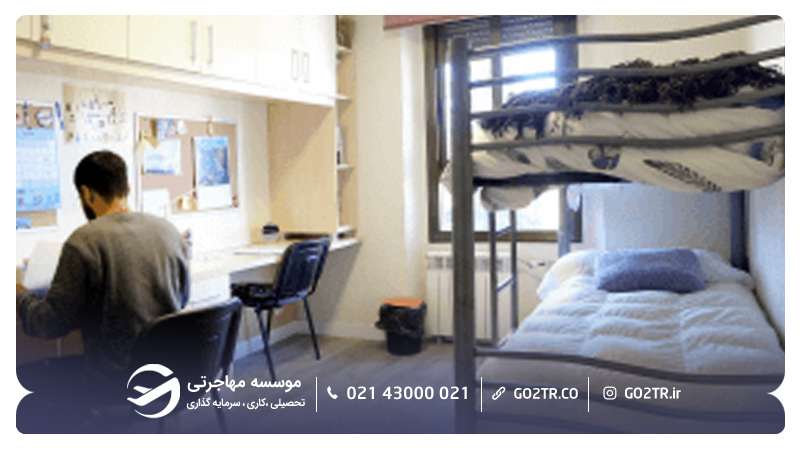 فضاها و امکانات خوابگاه هرناندو کولین دانشگاه سویا اسپانیا