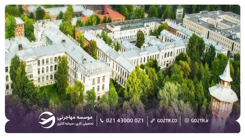 ساختمان اصلی دانشگاه پلی تکنیک پتر کبیر سن پترزبورگ