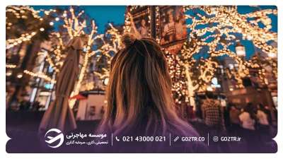 تصویری از جشن زمستانی در تورنتو