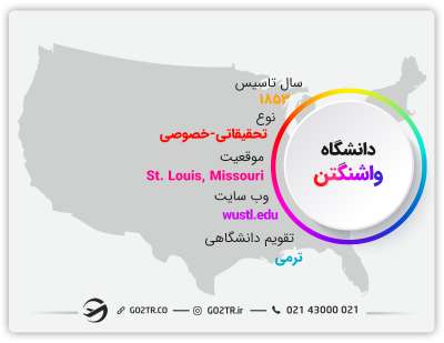 تصویری از اطلاعات کلی دانشگاه واشینگتن سنت لوئیس آمریکا