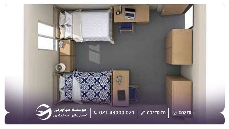 خوابگاه دانشگاه کنتیکت آمریکا