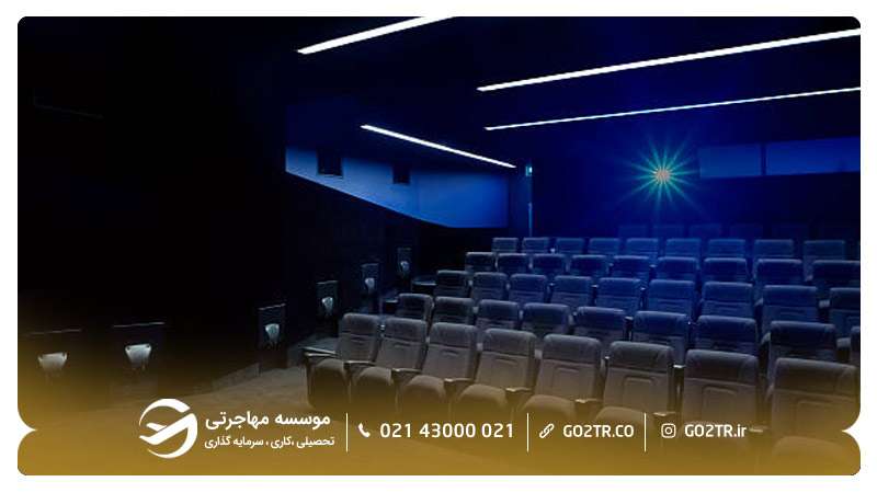 سالن سینما در دانشگاه بیرکبک لندن
