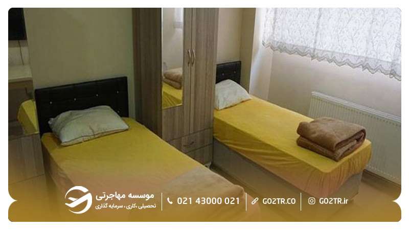 خوابگاه دانشگاه کادیرهاس ترکیه