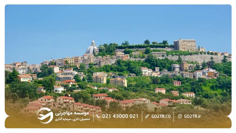 اقامت تمکن مالی در شهر لاتزیو در ایتالیا