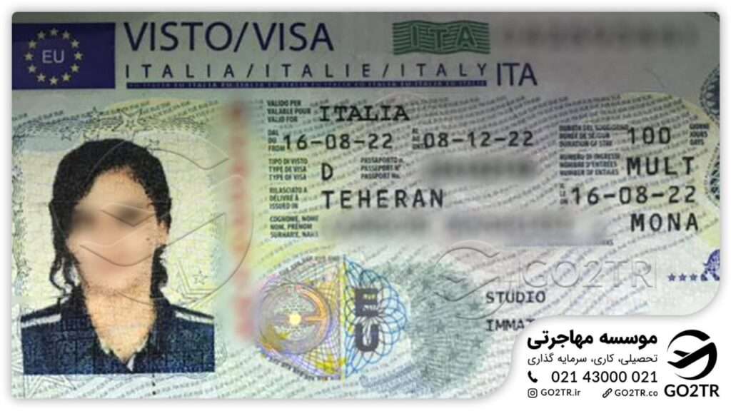 پرونده موفق دریافت ویزای تحصیلی - انیمیشن در ایتالیا