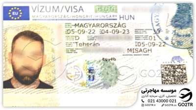 اخذ ویزای مجارستان توسط کارشناسان GO2TR