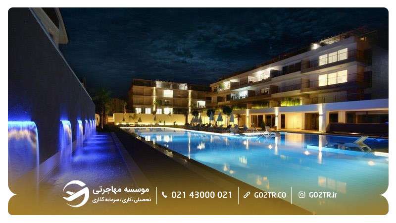 نمونه تصویر آپارتمان دوخوابه در آنتالیا