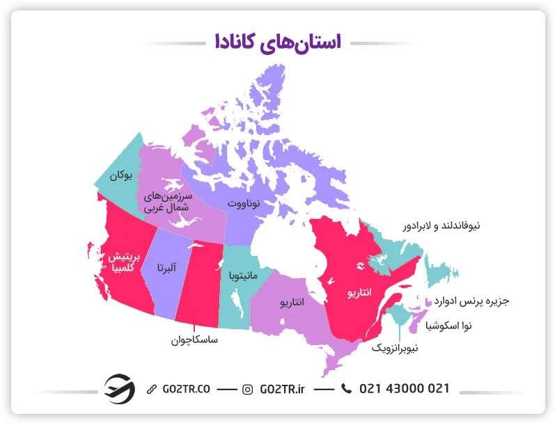 استانهای کانادا