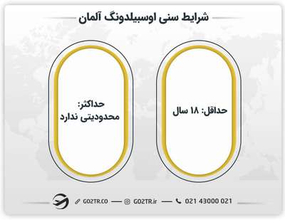 شرایط سنی اوسبیلدونگ آلمان