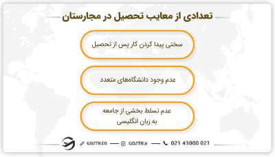 تعدادی از معایب تحصیل در مجارستان