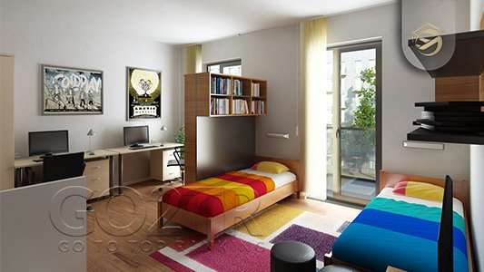 خوابگاه در آفریقای مرکزی